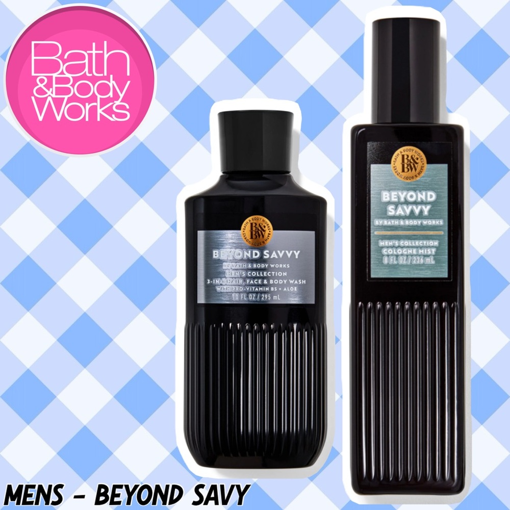 BATH & BODY Works - MENS 2pc Beyond Savvy